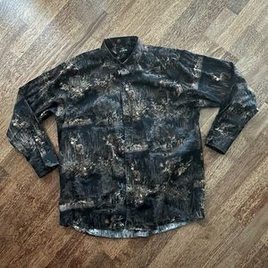 RedHead Camouflage Shirt Button Down Deer Hunting Buck Long Sleeve Mens XL